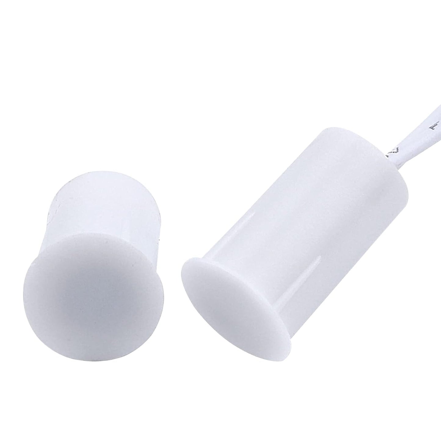RC-33 NC Recessed Wired Security Window Door Contact Sensor Alarm Magnetic Reed Switch White 10 Pair