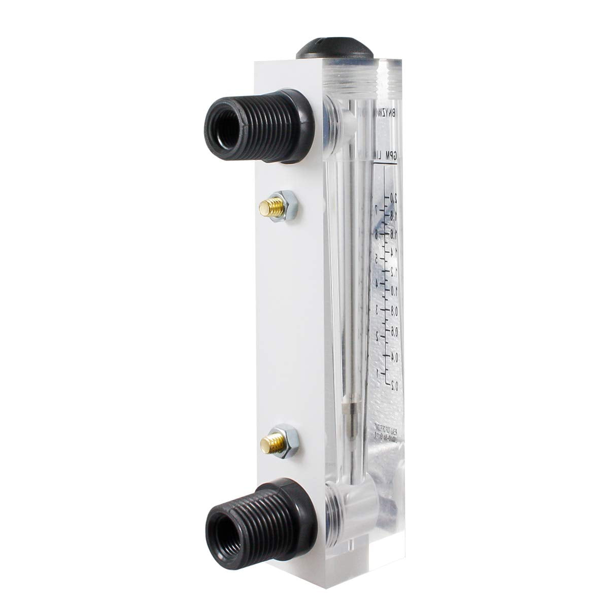 LZT M-15 0.2-2GPM 1-7LPM Water Flow Meter Panel Mount Type Flowmeters