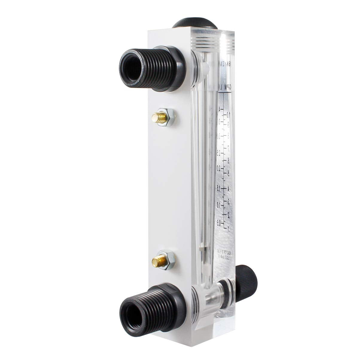 Water Liquid Flow Meter Tool Flowmeter Instrument M-15 0.1-1GPM 0.5-4LPM