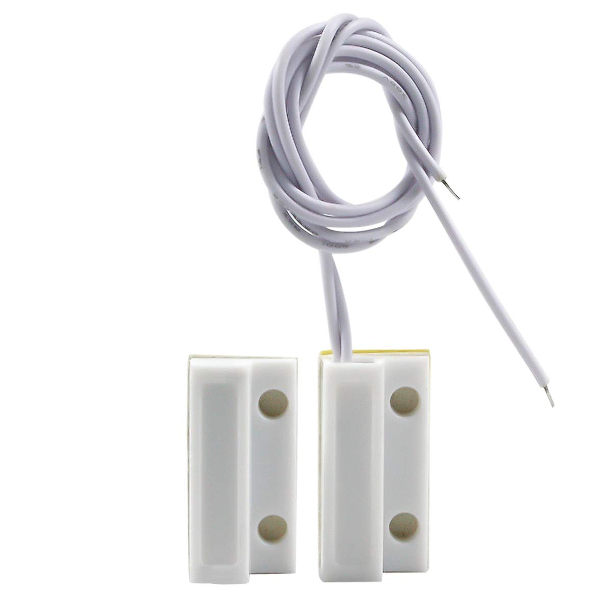 MC-38 Surface Mount Wired NC Door Sensor Alarm Magnetic Reed Switch White 10 Pair