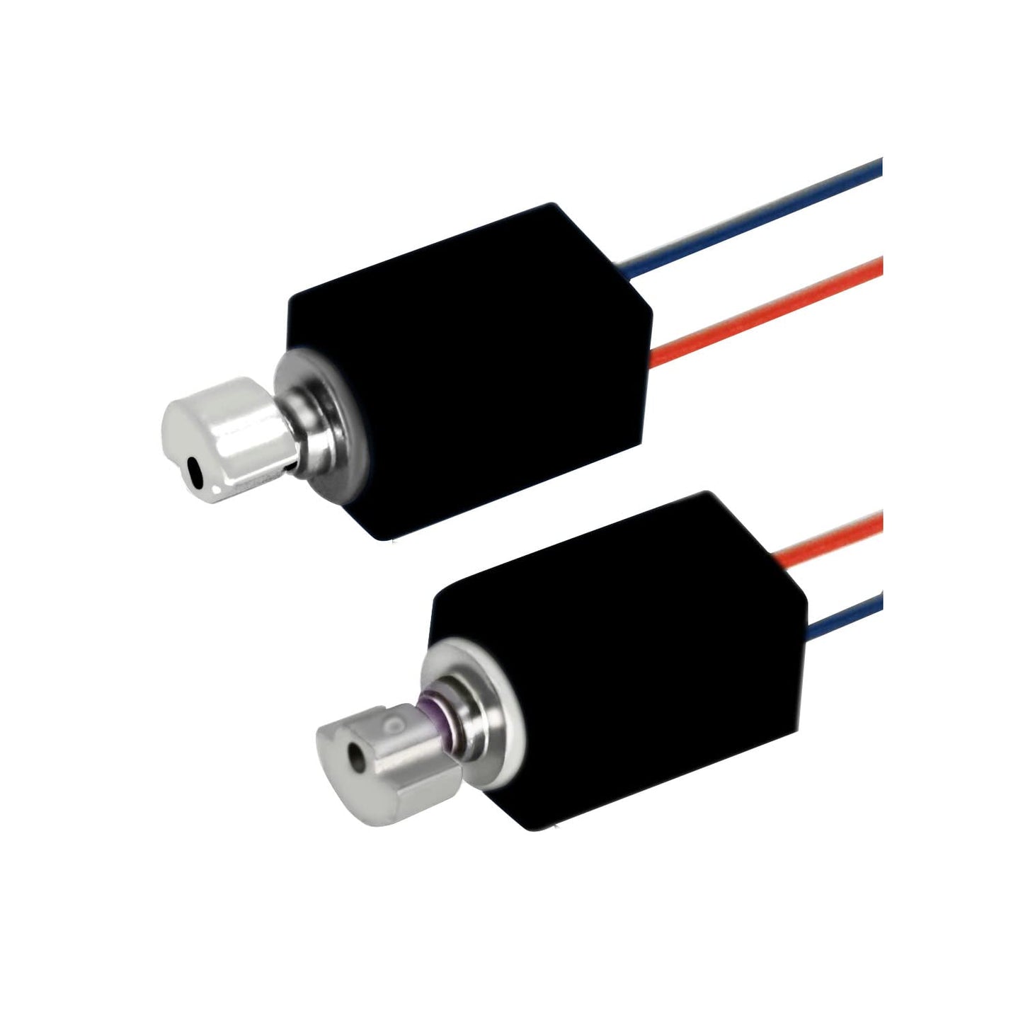 20Pcs DC 3V 3500RPM Pager Cell Phone Micro Vibration Motor 4mm x 8mm(Black)