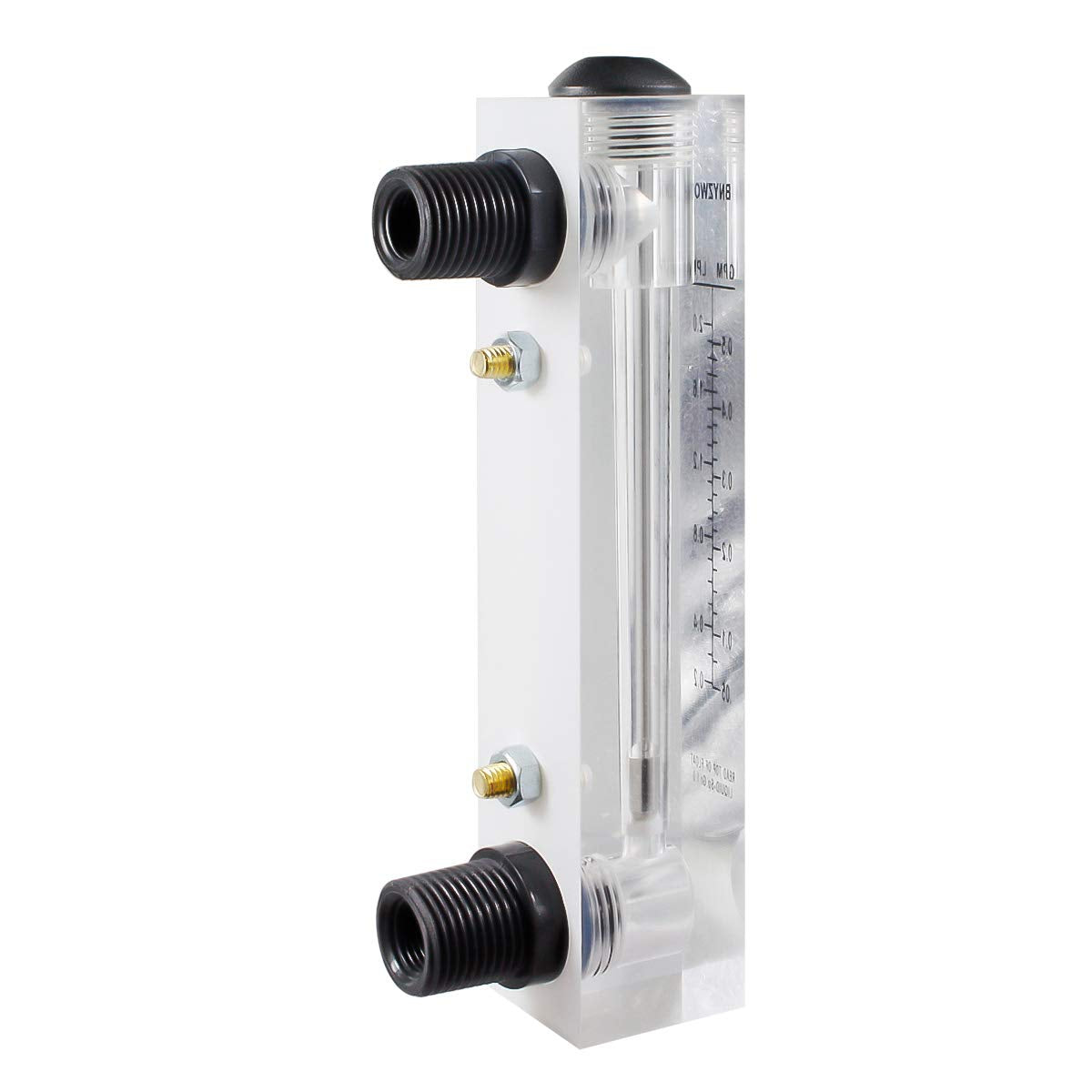 Tubig Liquid Daloy ng Metro Flowmeter 1/2 PT Thread M-15 0.05-0.5GPM 0.2-2LPM
