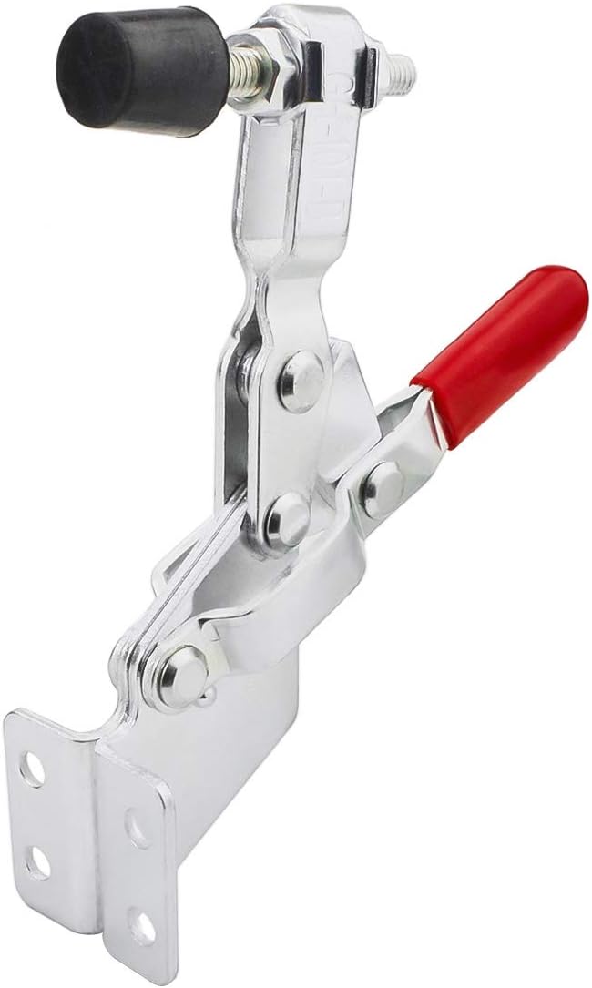 Toggle Clamps Latch Vertical Quick-Release Toggle Clamp Antislip Holding Capacity 220 lbs Tool 101B 100Kg 4 Pack