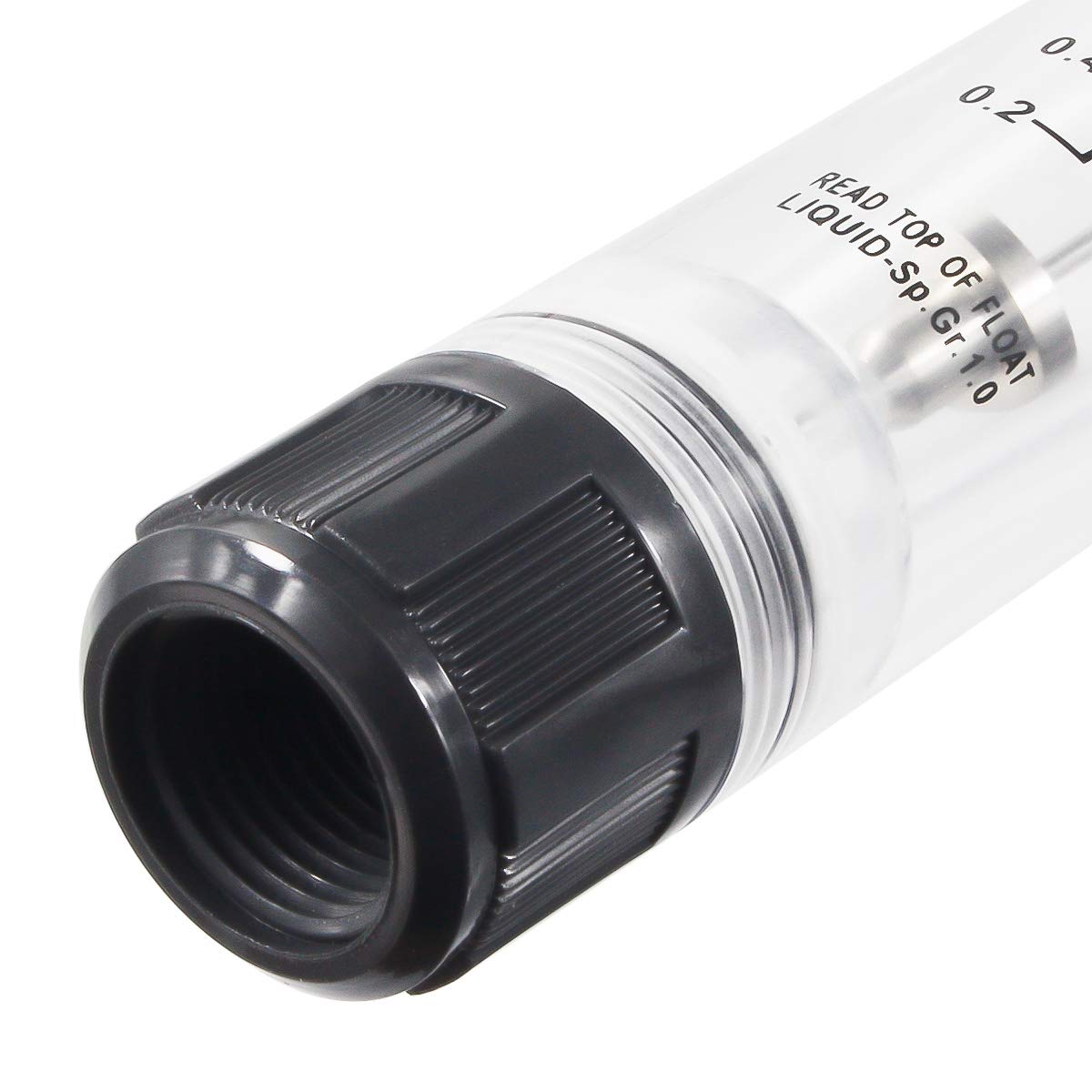 1/2" Female Thread Water Liquid Inline Flowmeter Rotameter M-15 0.2-2.0 GPM 1-7 LPM