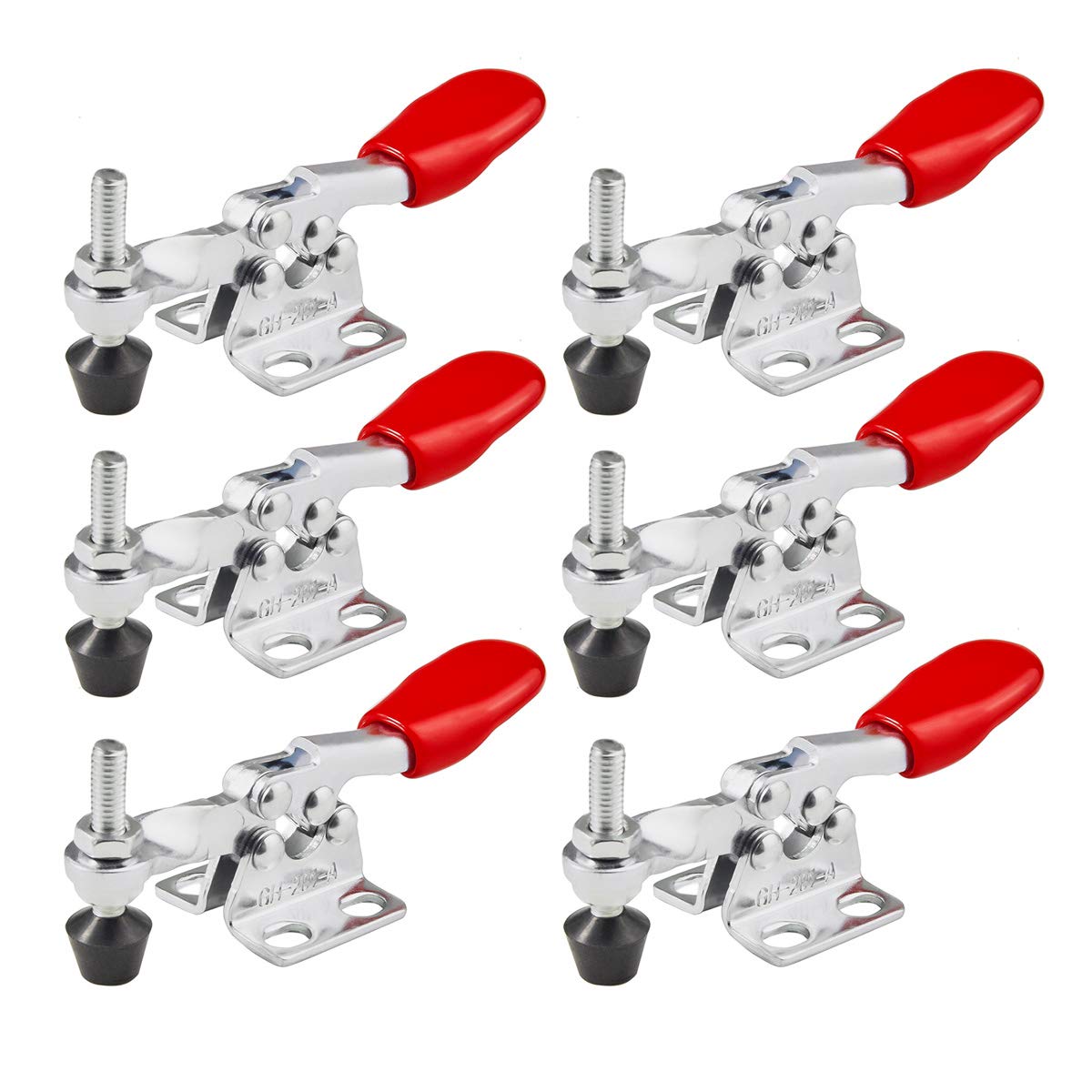 Toggle Clamps Latch Vertical Quick-Release Toggle Clamp Antislip Holding Capacity 220 lbs Tool 101B 100Kg 4 Pack
