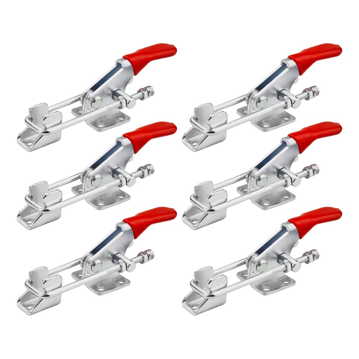 Toggle Clamps Latch Vertical Quick-Release Toggle Clamp Antislip Holding Capacity 220 lbs Tool 101B 100Kg 4 Pack