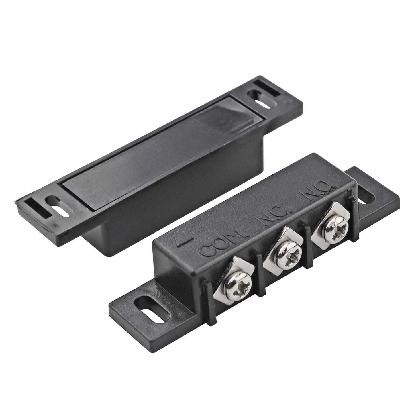 5Sets MC-31B Magnetic Reed Switch Wired Surface Mount Normally Open Closed NC NO Door Contact Sensor Alarm Magnetic Door Switch Black