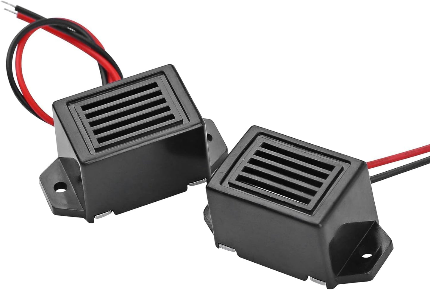 Mini Buzzers with Leads Mechanical Buzzer 3V 400Hz Morse Code Mechanical Electronic Components 10Pcs