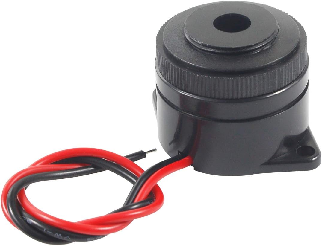 Active Electronic Buzzer Alarm Sounder Continuous 90dB Beep Speaker DC 12V 2Pcs