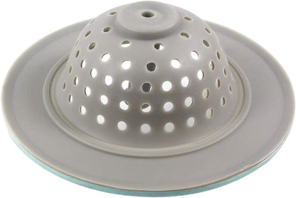 Kitchen Silicone Sink Strainer Garbage Disposal Strainer Sink Drain Catcher Plug Drain Cover Kitchen Sink Basket for Kitchen Sinks Silicone Green 4 Pack