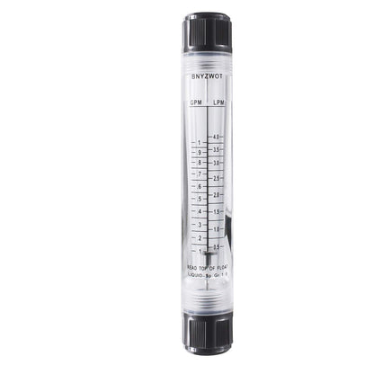 Water Flow Meter Panel Type Flowmeter G-15 0.1-1 GPM 0.5-4 LPM