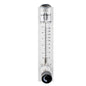 Adjustable Knob Water Flow Meter Panel Type Flowmeter M-15 0.5-5GPM 2-18LPM