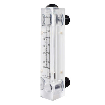 Tubig Liquid Daloy ng Metro Flowmeter 1/2 PT Thread M-15 0.05-0.5GPM 0.2-2LPM