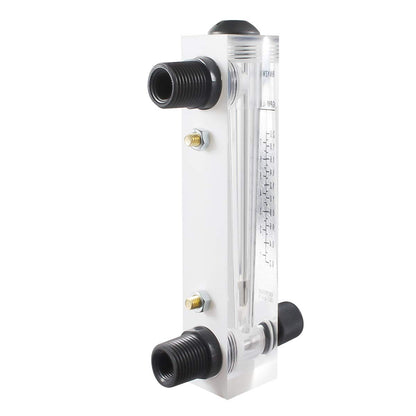 Tubig Liquid Daloy ng Metro Flowmeter 1/2 PT Thread M-15 0.2-2GPM 1-7LPM