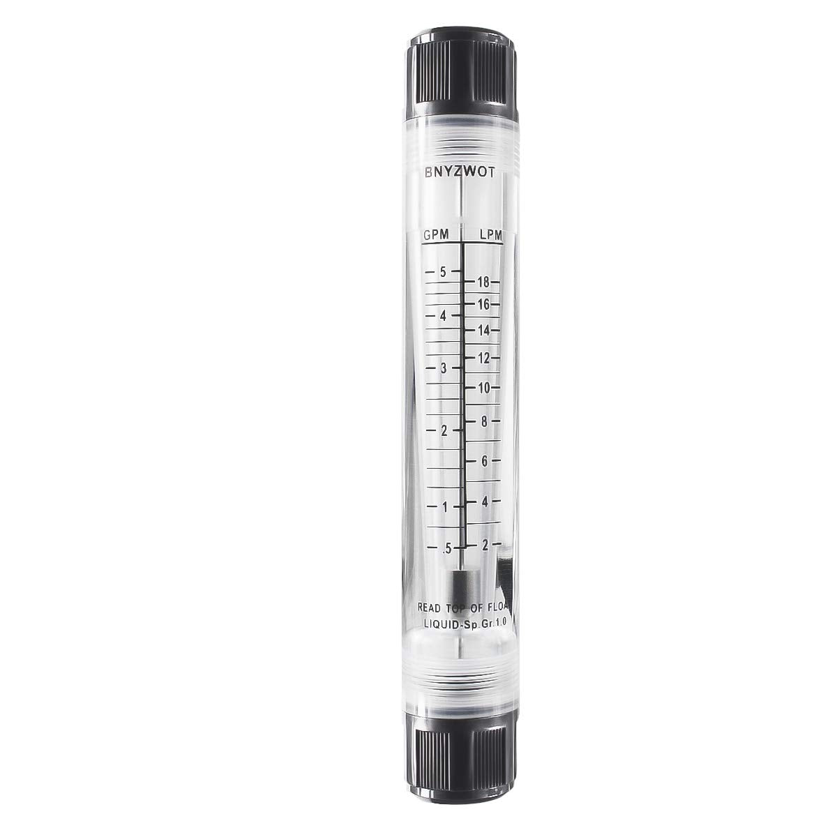 LZT G-15 0.5-5GPM 2-18LPM Water Flow Meter Panel Type Flowmeters
