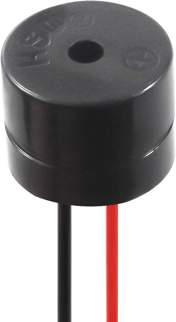 25PCS Buzzer DC 3-12V Wired Connector Active Electronic Buzzer 85dB