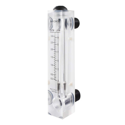 LZT M-15 0.3-3GPM 1-11LPM Water Flow Meter Panel Mount Type Flowmeter