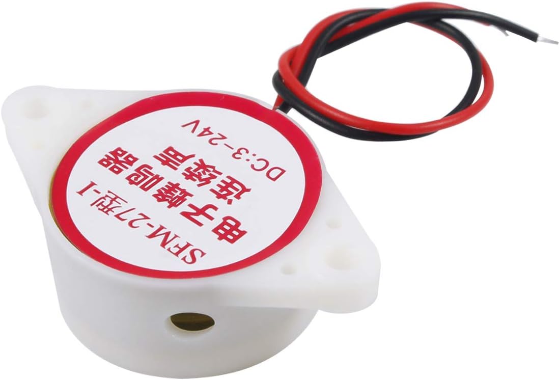 10PCS 95DB Alarm Buzzer SFM-27 High-Decibel 3-24V 12V Electronic Buzzer Beep Alarm Continuous Beep