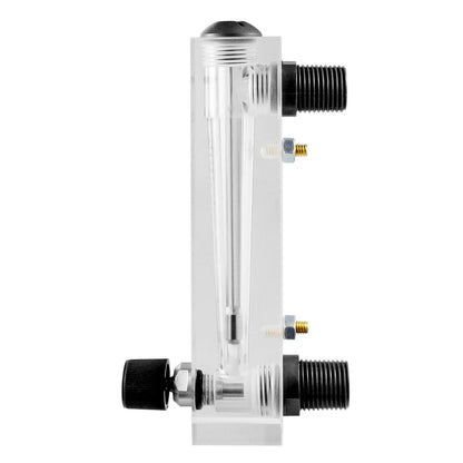 Adjustable Knob Water Flow Meter Panel Type Flowmeter M-15 0.5-5GPM 2-18LPM