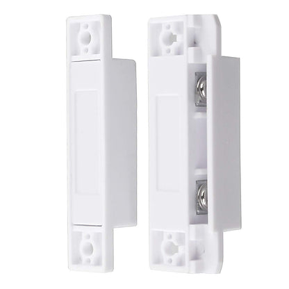 MC-31 Surface Mount Wired NC Door Contact Sensor Alarm Magnetic Reed Switch White 5 Pair