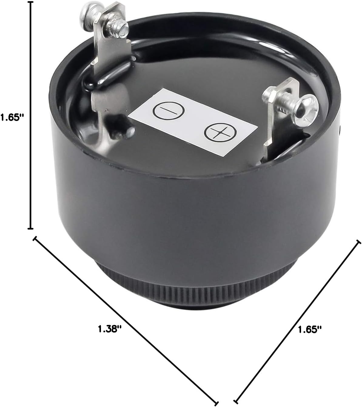 Continuous Beep Alarm Electronic Piezo Buzzer Sounder DC 3-24V 85DB 2Pcs