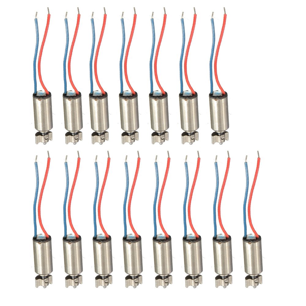DC 1.5V 3V 8000RPM-12000RPM Vibration Vibrating Motors Micro Coreless Brushed Motors 4mm x 17mm Pack of 15