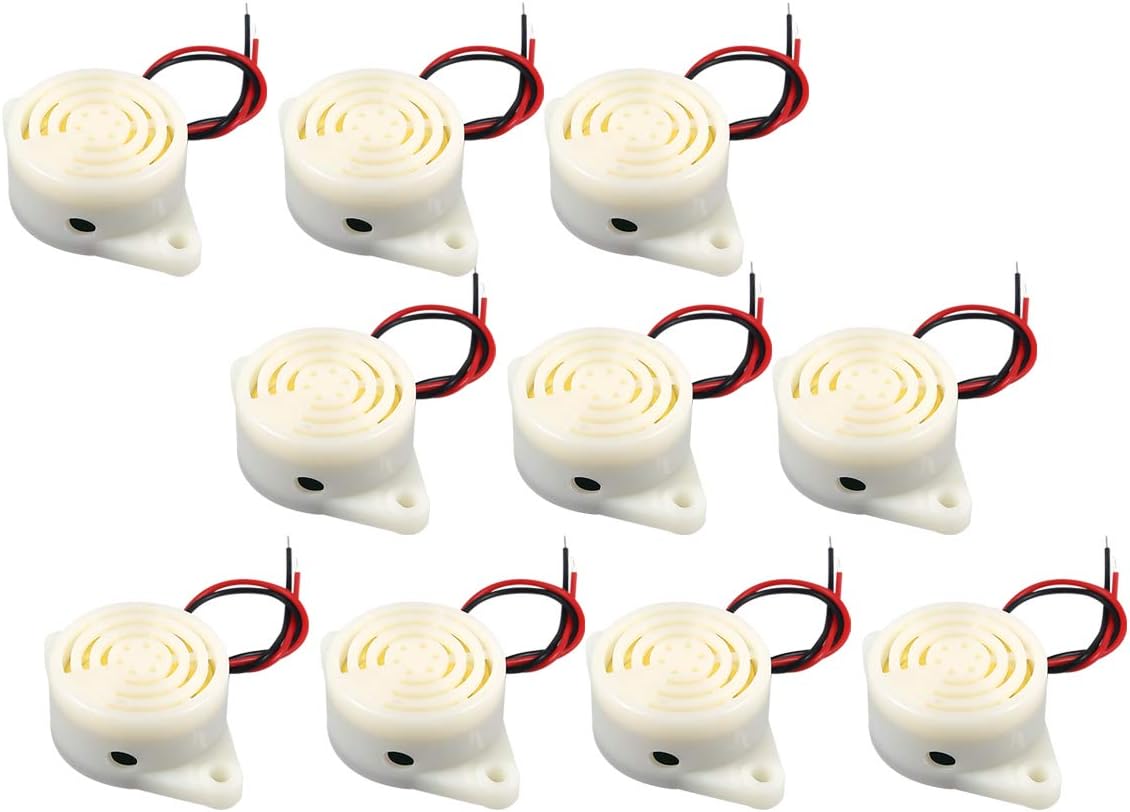 10PCS 95DB Alarm Buzzer SFM-27 High-Decibel 3-24V 12V Electronic Buzzer Beep Alarm Continuous Beep
