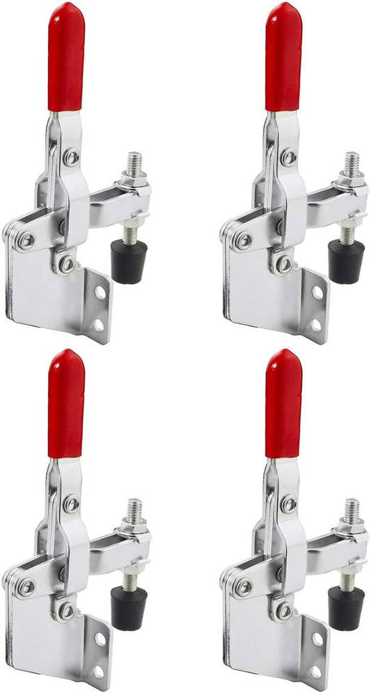 Toggle Clamps Latch Vertical Quick-Release Toggle Clamp Antislip Holding Capacity 220 lbs Tool 101B 100Kg 4 Pack