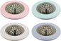Silicone Sink Strainer - Garbage Disposal Strainer Drain Catcher Plug Drain Cover Kitchen Sink Basket - Beige, Pink, Blue, Green - 4 Pack