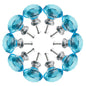 Crystal Glass Cabinet Knobs 30mm Diamond Shape Drawer Kitchen Cabinets Dresser Cupboard Wardrobe Pulls Handles 10 Pcs