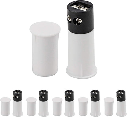 MC-33C Normally Closed Recessed Window Door Contact Sensor Alarm Magnetic Reed Switch 5 Sets