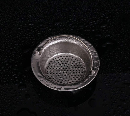 Drains Strainers 4 Pack Upgrade Kitchen Sink Strainer with Handle, Premium Stainless Steel Sink Garbage Disposal Stopper Mesh Basket, Stainless Steel Kitchen Sink Basket Strainer 4.33"