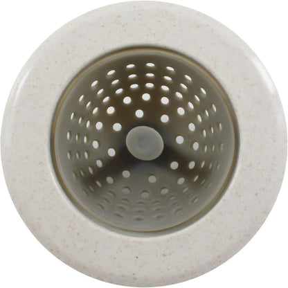 Silicone Sink Strainer - Garbage Disposal Strainer Drain Catcher Plug Drain Cover Kitchen Sink Basket - Beige, Pink, Blue, Green - 4 Pack