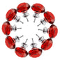 Crystal Glass Cabinet Knobs 30mm Diamond Shape Drawer Kitchen Cabinets Dresser Cupboard Wardrobe Pulls Handles 10 Pcs