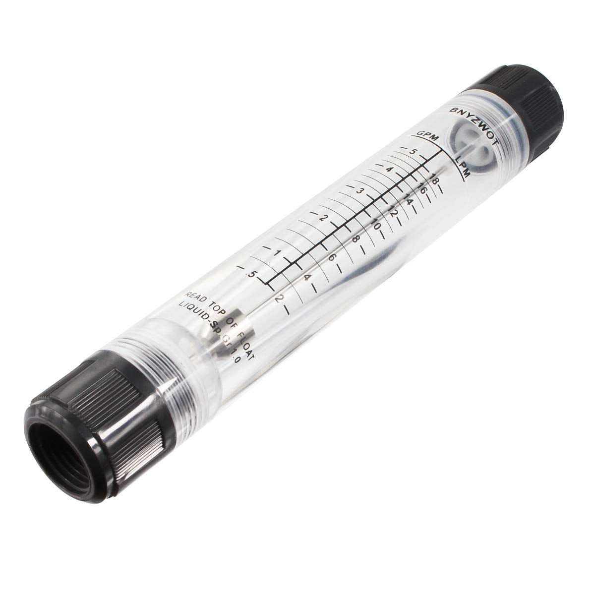 LZT G-15 0.5-5GPM 2-18LPM Water Flow Meter Panel Type Flowmeters