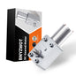 Turbo Worm Geared Motor High Torque Turbine Worm Gear Box Reduction Motor 6mm Shaft (DC 6V 8RPM)