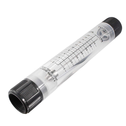 Water Tube Design Liquid Flowmeter Measure 1"PT Dia Input G-25 2-20GPM 10-70LPM