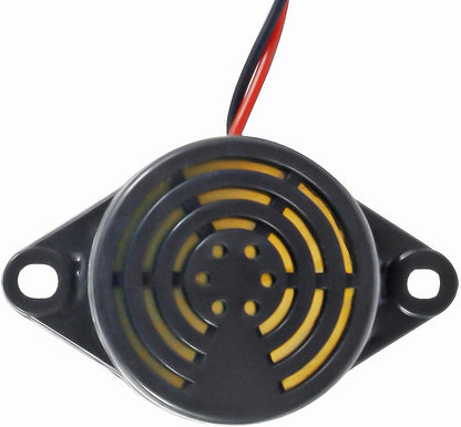 10PCS SFM-27 DC 3-24V Alarm Siren Electronic Piezo Active Buzzer, 95dB High Decibel Continuous Beep Speaker for Arduino