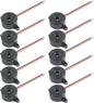DC 3-24V Active Piezo Buzzer 85 db with Industrial Audio Inside 2-Wire Leads Electric Alarmer 10PCS