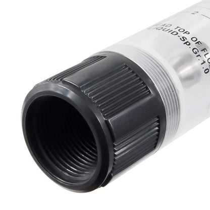 Water Tube Design Liquid Flowmeter Measure 1"PT Dia Input G-25 2-20GPM 10-70LPM