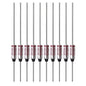 SF70E-73 Degree Metal Thermal Cutoffs Thermal Fuse 10A 250V for Motor Transformer Electric Industrial Home Appliance 10Pcs