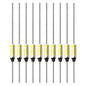 SF70E-73 Degree Metal Thermal Cutoffs Thermal Fuse 10A 250V for Motor Transformer Electric Industrial Home Appliance 10Pcs