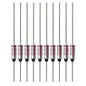 SF70E-73 Degree Metal Thermal Cutoffs Thermal Fuse 10A 250V for Motor Transformer Electric Industrial Home Appliance 10Pcs
