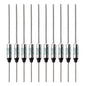 SF70E-73 Degree Metal Thermal Cutoffs Thermal Fuse 10A 250V for Motor Transformer Electric Industrial Home Appliance 10Pcs