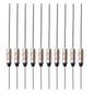 SF70E-73 Degree Metal Thermal Cutoffs Thermal Fuse 10A 250V for Motor Transformer Electric Industrial Home Appliance 10Pcs
