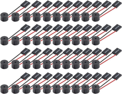 PC Motherboard Mini Speaker Desktop Computer Case DIY Internal Code Mini Plug Beep Alarm Buzzer 40Pcs