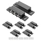 5Sets MC-31B Magnetic Reed Switch Wired Surface Mount Normally Open Closed NC NO Door Contact Sensor Alarm Magnetic Door Switch Black