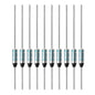 SF70E-73 Degree Metal Thermal Cutoffs Thermal Fuse 10A 250V for Motor Transformer Electric Industrial Home Appliance 10Pcs